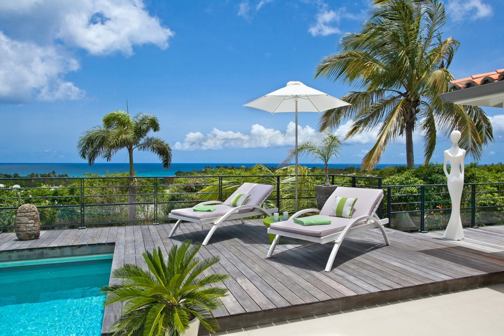 Villa Giselle | Ocean View - Located in Tropical Terres Basses with ...