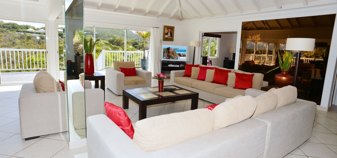 Villa Captain Cook Ocean View Located in Stunning Pointe Milou with