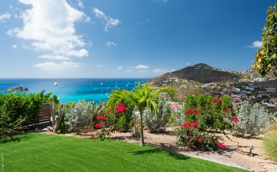Villa King Gustaf Ocean View Located in Tropical Gustavia with