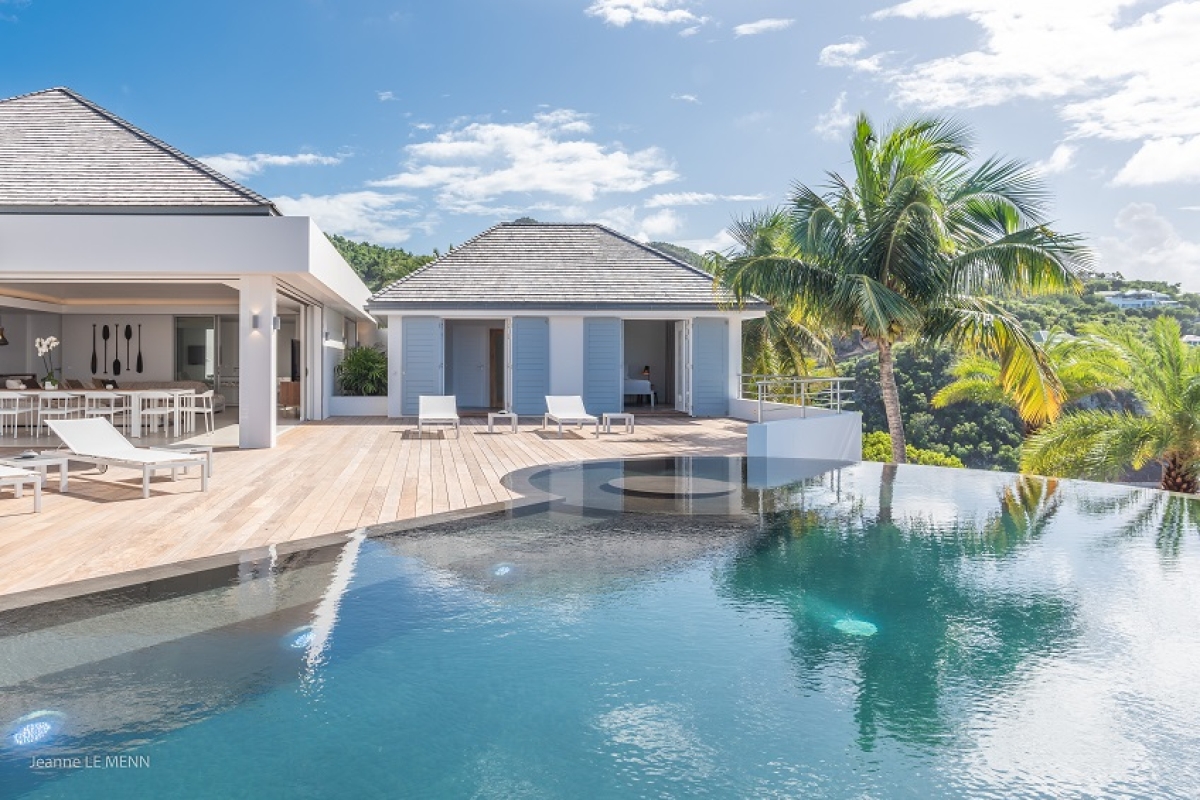 Villa Coco  | Beach View - Located in  Beautiful Lorient Beach with Private Pool