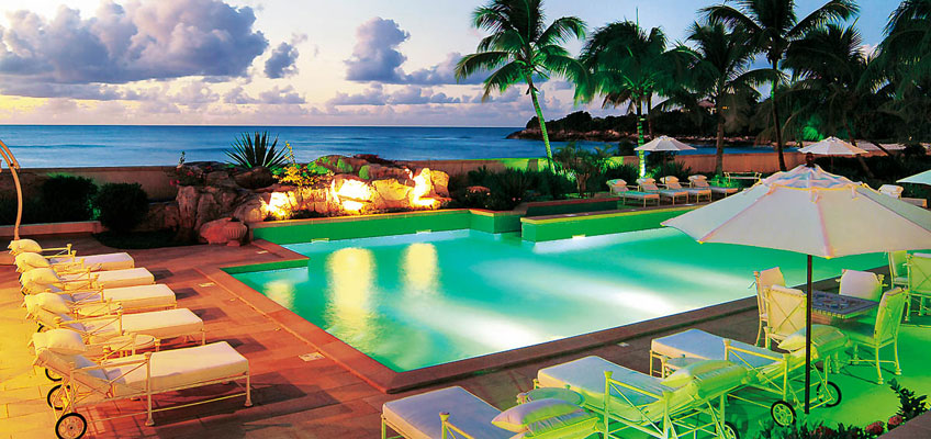 Opulence Embodied In St. Martin's Villa Chateau Des Palmiers