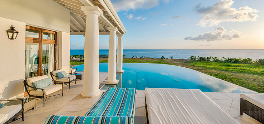 Poolside Ocean View At St. Martin Villa